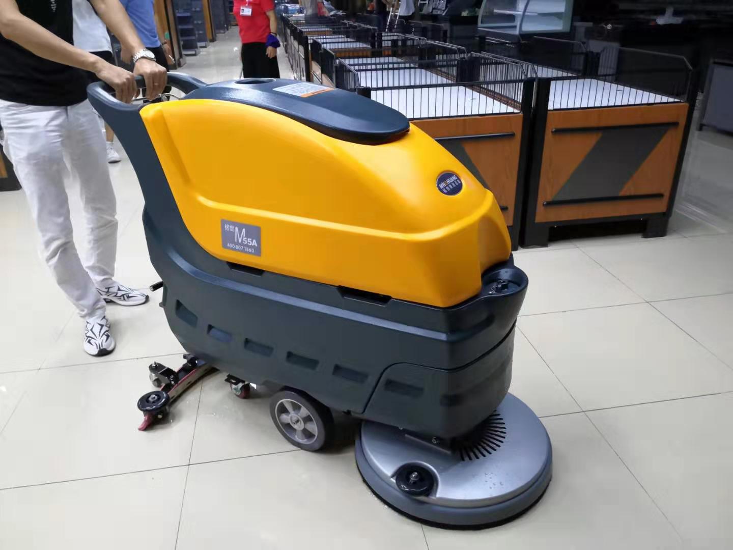 Nanbo self - drive floor washer (figure) - automatic hand push type floor washer price - hand push type floor washer