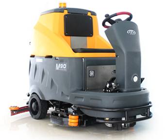 M90 AUTOMATIC RIDE-ON FLOOR SCRUBBER MACHINE
